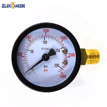 High Pressure Replacement Gauge, 0 - 3000 PSI, Homebrewing Co2 Pressure Regulator Gauge 2024 - buy cheap