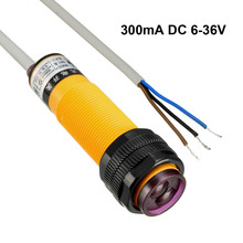 Uxcell-Interruptor de Sensor óptico de reflexión difusa de rayos infrarrojos, 300mA DC 6-36V, NPN/PNP, controlado por 3 cables infrarrojos 2024 - compra barato