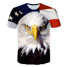 2018 New USA Flag T-shirt Men/Women Sexy 3d Tshirt Print Striped American Flag Men T Shirt Summer Tops Tees Plus 4XL 5XL 2024 - buy cheap