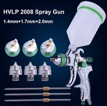 HVLP Paint Spray Gun Set 1.4mm 1.7mm 2.0mm Steel Nozzle Car Painting Furniture DIY Painting Kit Spray Paint Car Auto Repair Tool 2024 - buy cheap