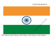Kafnik de decoração, frete grátis, 90x15 cm/128*192cm/160*240cm, 192x288cm, bandeiras grandes da índia para áreas internas e externas 2024 - compre barato