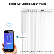 Motor elétrico inteligente ewelink, app de cortina wifi, controle remoto/voz, funciona com alexa/google home para casa inteligente 2024 - compre barato