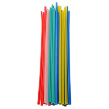 50 шт., пластиковые сварочные стержни длиной 25 см, сварочные палочки 5 цветов: синий/белый/желтый/красный/зеленый для пайки 2024 - купить недорого