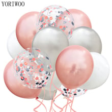 YORIWOO 20pcs Latex Balloon Confetti Happy Birthday Balloon Air Baby Shower Boy Girl Baloons Wedding Party Decoration Babyshower 2024 - buy cheap