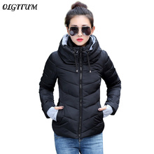Женская парка с длинным рукавом OLGITUM, теплая легкая пуховая куртка с капюшоном, большие размеры, зима 2019 2024 - купить недорого