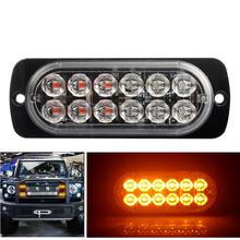 Ultra-Slim LED 36W Police Lights 12V-24V 12 LED Car Emergency Truck Side Strobe Warning Light Car Lights 2024 - buy cheap