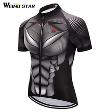 Weimostar Summer Cycling Clothing Team Racing Sport Cycling Jersey 2021 Breathable Bicycle Wear Clothes MTB Bike Jersey Shirt X1 2024 - buy cheap