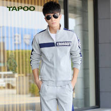 TAPOO Autumn And Winter New Men's Two-Piece Suit Men's Sets Men's Casual Sweater Sets With 3XL 2024 - buy cheap