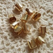 Free Nickel ~ 6MM 500PCS Gold Color Metal End Bead Caps Jewelry Accessories & Findings 2024 - buy cheap