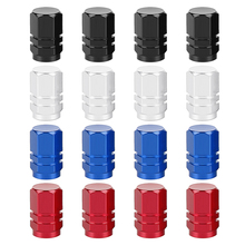 Wheel valve tire rod air cap car tire valve cover 4 / bag for Audi Q3 Q5 SQ5 Q7 A1 A3 S3 A4 S4 RS4 RS5 A5 A6 S6 C6 C7 S5 2024 - compre barato