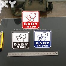 Bebê No Carro Adesivo de Vinil Decal Truck Car Window Bumper Etiquetas Dos Desenhos Animados Adesivos À Prova D' Água do Navio Da Gota 2024 - compre barato