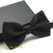 Fashion Black Bow ties For Men High Quality Jacquard Dots Cravat Bowtie Wedding Tuxedo Party Gravata Brand New 2024 - buy cheap