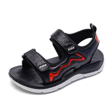 NEW Children Summer Sandals Top Genuine Leather Baby Boys Beach Shoes Fashion For Kids Eur Size 26-37 2024 - buy cheap