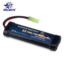 Melasta-bateria plana 8s 2, 3a, 9.6v e 1600mah, conector mini tamiya para armas airsoft, mini ak ou modificado aeg's 2024 - compre barato