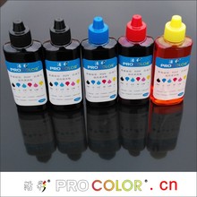 Kit de recarga de tinta corante para impressora de cartucho canon pixma ip4870 ip4970 mg5170 mg5270 mg5370 ix6560 mx886 mx897 2024 - compre barato