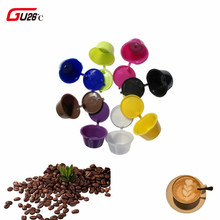 5pcs Plastic Refillable Coffee Capsule Cup 200 Times Reusable Compatible For Nescafe Dolce Gusto Filter Baskets Hot Selling 2024 - buy cheap