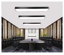 Luces de oficina modernas reunión Sala de Conferencias Luz de acrílico Simple onda LED Chip luz bar restaurante cafetería Led 2024 - compra barato