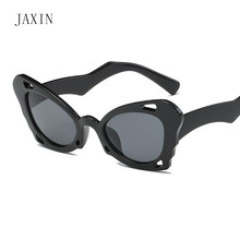 Gafas de sol JAXIN de moda con diseño de mariposa para mujer, gafas de sol con personalidad preciosa, gafas de sol para mujer de tendencia salvaje, gafas UV400gafas 2024 - compra barato