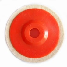 100mm de lã de polimento roda de lã feltragem disco de moagem escova abrasiva ferramenta dremel acessórios para ferramentas rotativas para trabalhar madeira 2024 - compre barato