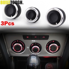3PC AC Heater Climate Control Switch Panel Knobs For VW GOLF PLUS Rabbit The Beetle A5 Coccinelle Maggiolino Fusca Air-Con Knob 2024 - buy cheap