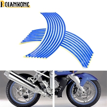 For Honda CBR 600F 600RR 900RR 929RR 1000RR 954RR  motorcycle sticker Colorful motor wheel stickers Reflective Rim Strip 2024 - buy cheap