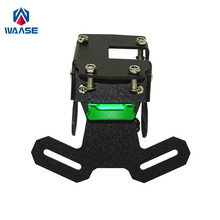 waase For Kawasaki Z900 2017 2018 Motorbike License Number Plate Frame Holder Bracket with LED light 2024 - buy cheap