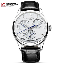 CARNIVAL-reloj mecánico multifunción para hombre, cronógrafo automático, resistente al agua, luminoso, masculino 2024 - compra barato