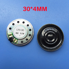 New sound speaker 8 ohms 0.5 watt 8R 0.5W speaker diameter 30mm 3cm thickness 4mm Loudspeaker 2024 - buy cheap