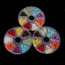 160pcs-1500pcs 4mm 6mm 8mm Mixed Imitation Pearl Beads Acrylic Spacer Ball Round Beads Fit Jewelry Handmade DIY 2024 - buy cheap