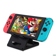 Регулируемый складной ABS компактный кронштейн для игровой стойки держатель для консоли Nintendo 2022 - купить недорого