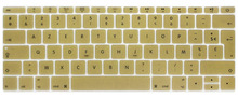 AZERTY французский UK силиконовый чехол для клавиатуры для MacBook New Pro 13 "A1708 (2016 версия, без сенсорной панели) для 12" A1534 Retina 2024 - купить недорого