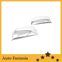 Chrome trim strips side mirror cover - for Hyundai Santa Fe 07-09 -- free shipping 2024 - buy cheap