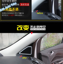 Lapetus-cubierta de altavoz de Audio para coche, moldura para ventana interior de pilar A +, para Ford Kuga Escape 2017 2018 2019 2024 - compra barato