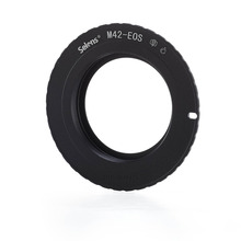 Металлический преобразователь Selens для камеры M42 (алюминиевый сплав)-объектив EOS на EF Крепление объектива адаптер кольцо для Canon 500D 600D 650D 2024 - купить недорого