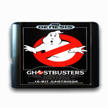 Ghostbusters для 16-битной игровой карты Sega MD для Mega Drive для игровой консоли Genesis для видеоигр PAL USA JAP 2024 - купить недорого