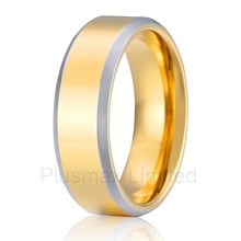 high quality anel ouro titanium jewelry unique anniversary gift for husband  8mm men wedding band rings 2024 - buy cheap