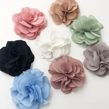 10PCS Big Ribbon Flowers Bows Carnation Appliques sewing/craft/wedding lots E330 2024 - buy cheap