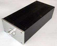 WA46 MINI Full aluminum AMP chassis /HIFI Audio Amplifier Case/ power supply enclosure /AMPLIFIER Box DIY (148*92*310mm) 2024 - buy cheap