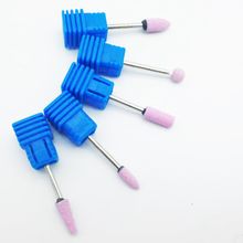 Ceramic Stone Nail Drill Bits Electric Milling Apparatus Cutter For Manicure Machine Nail Drill Accessories Pedicure Art Tools 2024 - buy cheap