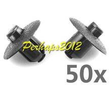 50 Pcs plastic for Camry Venza, FJ Cruiser Cowl Fastener Push-Type Retainer Clips 90467-07117 9046707117 2024 - buy cheap