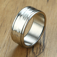 Mostyle уникальное стальное кольцо для мужчин 8 мм из нержавеющей стали, обручальное кольцо, оптовая продажа 2024 - купить недорого