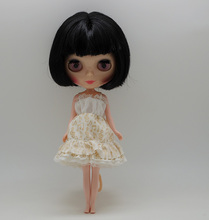 Muñeca de muñeca Blyth desnuda para niñas, juguete de moda para el cabello, color negro, envío gratis 2024 - compra barato