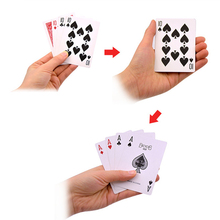 4 Cards Transformer Card Magic Tricks 10 To A Change Magic Sets Close Up Street Gimmick Illusions 2024 - buy cheap