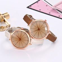 Women Fashion Color Strap Digital Dial Leather Band Quartz Analog Wrist Watches erkek kol saati wall clock mechanism silent 30 2024 - buy cheap