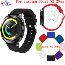 20MM Silicone strap For Samsung Gear sport S3 sport watchband Wristband Replacement for Samsung S2 smart watch 42mm watchbands 2024 - buy cheap