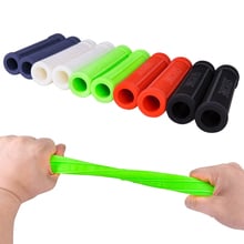 Manoplas para bicicleta com plugue de barra, silicone gel durável à prova de choque e antiderrapante para mtb, peças de bicicleta para estrada 2024 - compre barato