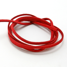 Hallazgos De Joyería de alta calidad de 3mm DIY Cordón de ante coreano multicolor (4 metros/rollo), collar y pulsera PS-FXU001 de cordón 2024 - compra barato