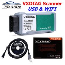 Scanner automotivo vxdiag vcx nano para land rover, software 2 em 1, ferramenta de diagnóstico automático 2024 - compre barato