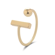 Oly2u Новые простые 2017 новые модные простые женские кольца с шариком элегантные модные женские простые милые кольца 2024 - купить недорого