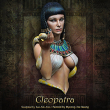 1/12, Cleopatra, Resin Model Bust GK, Unassembled and unpainted kit 2024 - buy cheap